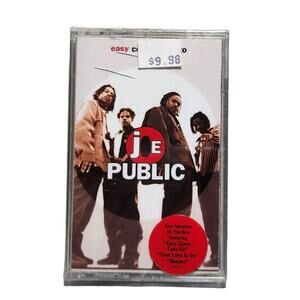 Joe Public Easy Come, Easy Go R&B/Hip-Hop Cassette (Columbia, 1994) Brand New